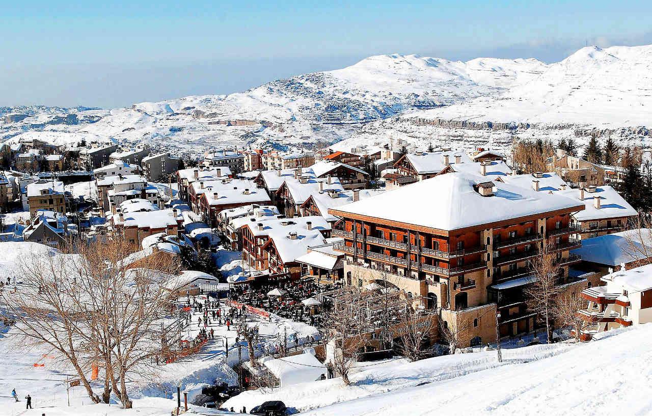 Intercontinental Mzaar Lebanon Mountain Resort & Spa, An Ihg Hotel Mzaar Kfardebian Exterior photo
